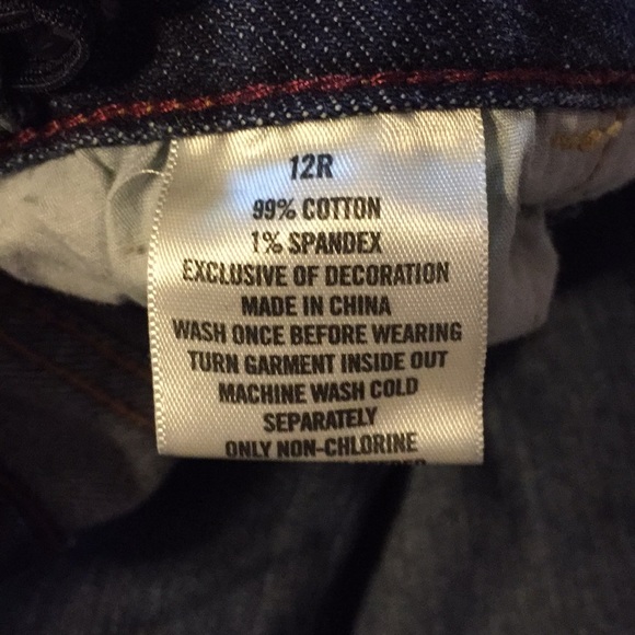 P.S Aeropostale size 12regular jeans - Picture 5 of 5